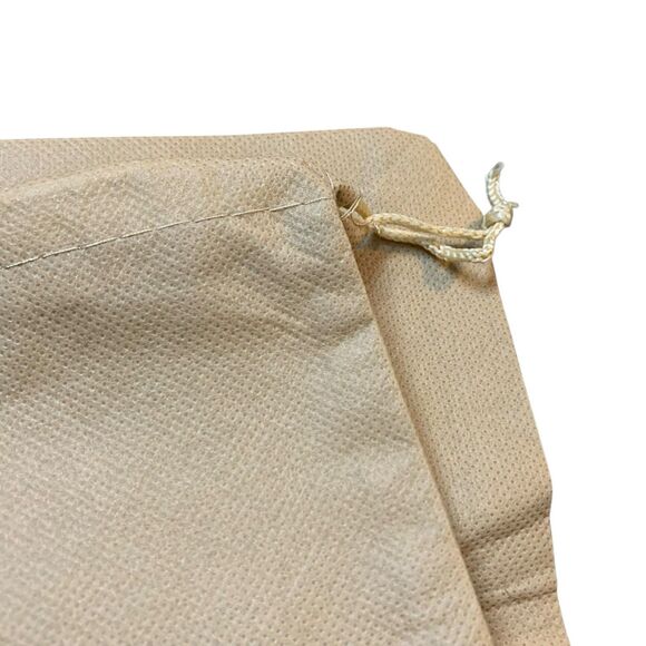 Patricia Nash Large Tan Drawstring Dust Shoe Pouch HandBag Storage (21”x22”) New - Picture 4 of 9